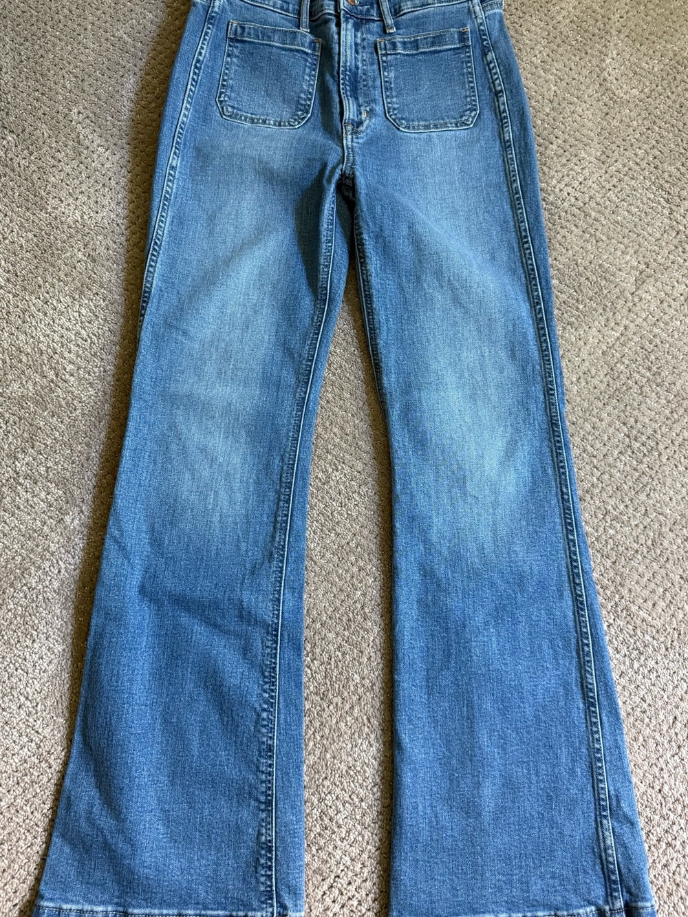 GAP Women's Medium Blue Flare Jeans